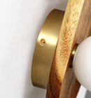 Rustic Glow Wooden Wall Sconce-Letifly Lights and Decor
