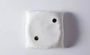 Creative pillow ceramic cold dish, high-end hotel artistic tableware, Cushion Contour Bowl for modern sculptural plating