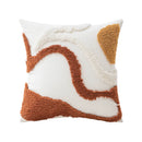textured neutral throw pillow cover tufted cotton decorative cushion