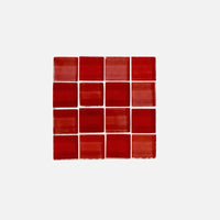 Glass Tile Coaster Drink Mosaic Coaster Square Coaster Colorful Home Decor Housewarming Gift Birthday Gifts-Letifly Lights and Decor