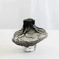 Luxury Nordic Minimalist Style Frosting Glass Vase Classic Home Living Room Decoration Stand For Flowers Decorative Vases Modern-Letifly Lights and Decor