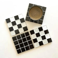 Color Tile Coaster Set