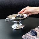 1Pc Ceramic Double-Ear Soap Dish, Vintage Double-Ear Soap Dish with High Stand, Suitable for Home Decoration, Bathroom Soap Storage, Kitchen Storage, Entryway Jewelry Storage, Gift Giving-Letifly Lights and Decor