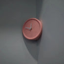 Ins Quiet Wall Clock 8inch Non-Ticking Punch-Free Corner Wall Clock Wall Decor Bedroom Technology Luxury Art Home Decoration-Letifly Lights and Decor
