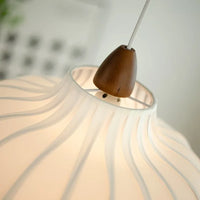 Wabi Sabi Fabric Pendant Lights for Dining Rooms Living Rooms Bedrooms Apartment Ceiling Lights Modern Atmosphere Room Decor-Letifly Lights and Decor