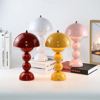 Table Lamp Mushroom Bud Atmosphere Night Light Nordic Style Retro Creative Living Room Bedroom Desk Decorative Light Girl Gift-Letifly Lights and Decor