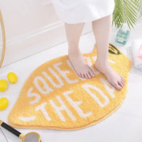 Fruit Carpet Flocking Non-slip Mat