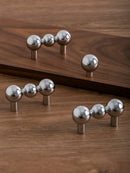 Furniture Handles Bedroom Brass French Silver Wardrobe Door Handle Cabinet Door Shoe Cabinet Drawer Kitchen Brass Small Handles-Letifly Lights and Decor