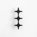 Letifly Lights & Decor - Crossbeam Brass Knobs - Sculptural Brass Cabinet Knobs Cross Shape Antique Gold Black Polished Chrome Hardware