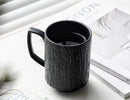 Simple ceramic mug frosted home couple cup office restaurant coffee cup Tea cup large capacity retro Mug-Letifly Lights and Decor
