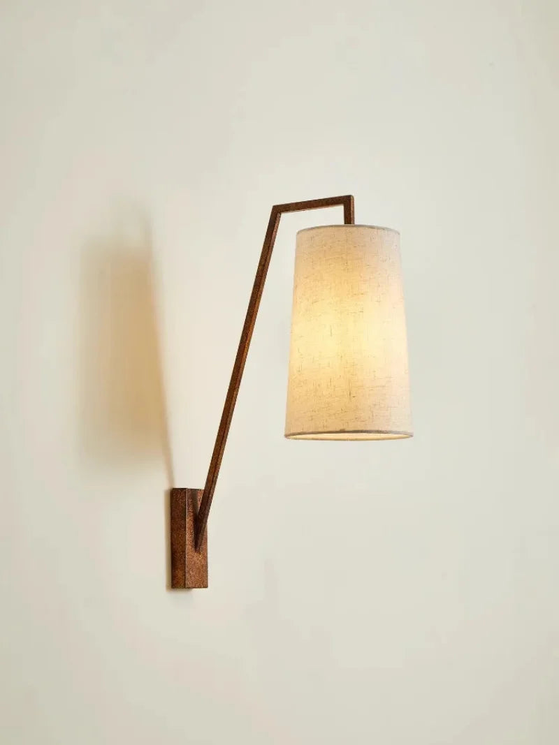 French Design Vintage Industrial Iron Art Wall Lamp LED E27 Retro Wall Mounted Living/Model Room Background Villa Aisle Stairs-Letifly Lights and Decor