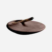 Palo Santo ceramic holder matte sculpted modern incense tray minimalist for smudge stick sage bundles