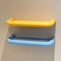 Dopamine Bathroom Storage Shelf Drainable Free Punch Wall Hanging Storage Rack Sturdy High Quality Toiletries Organizer Home-Letifly Lights and Decor