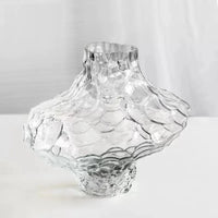 Luxury Nordic Minimalist Style Frosting Glass Vase Classic Home Living Room Decoration Stand For Flowers Decorative Vases Modern-Letifly Lights and Decor
