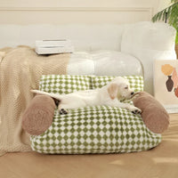 Snuggle Luxe Pet Sofa Bed-Letifly Lights and Decor