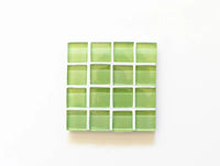 Glass Tile Coaster Drink Mosaic Coaster Square Coaster Colorful Home Decor Housewarming Gift Birthday Gifts-Letifly Lights and Decor