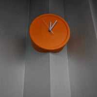 Ins Quiet Wall Clock 8inch Non-Ticking Punch-Free Corner Wall Clock Wall Decor Bedroom Technology Luxury Art Home Decoration-Letifly Lights and Decor