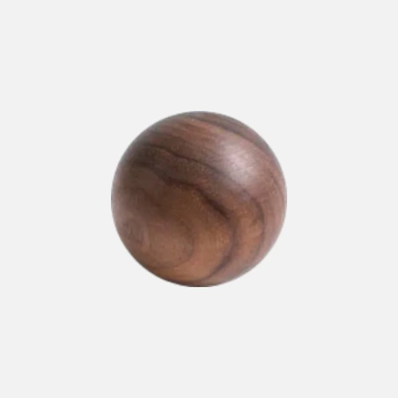Ball Knob Drawer Pulls Natural Walnut / Ash / Beech Decor Ball Kitchen Cabinet Handles Simple Wooden Furniture Hardware-Letifly Lights and Decor