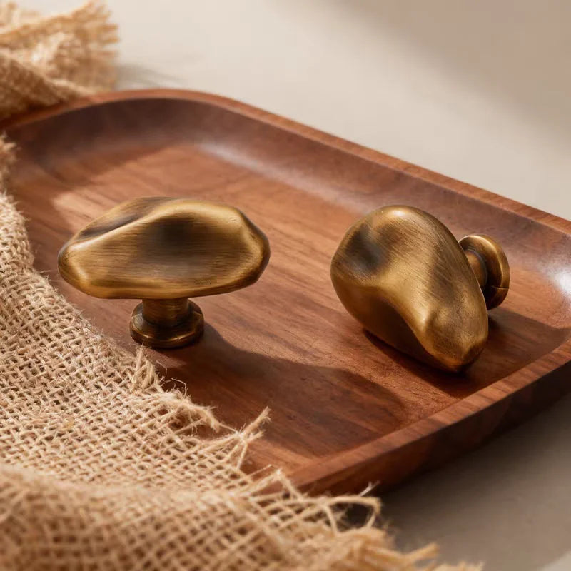Molten Pebble Cabinet Knob