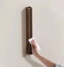 Wood Clothes Hanger Wall Mounted Drying Rack, Collapsible Design, and Invisible Clothing Organizer for Efficient Space Saving-Letifly Lights and Decor