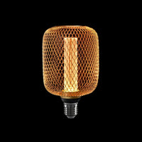 Nordic Simple Wrought Iron Mesh Cover Lamp Metal Cage Dining Bar Counter Light Luxury RN Light Pillar E27 Home Room Decor Indoor-Letifly Lights and Decor
