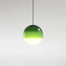 Modern Creative Colored Glass Ball LED Chandelier Restaurant Living Room Bedroom Hotel Art Pendant Lamp Home Decor Light Fixture-Letifly Lights and Decor