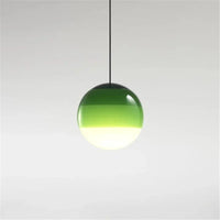 Modern Creative Colored Glass Ball LED Chandelier Restaurant Living Room Bedroom Hotel Art Pendant Lamp Home Decor Light Fixture-Letifly Lights and Decor