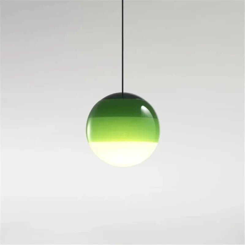 Modern Creative Colored Glass Ball LED Chandelier Restaurant Living Room Bedroom Hotel Art Pendant Lamp Home Decor Light Fixture-Letifly Lights and Decor