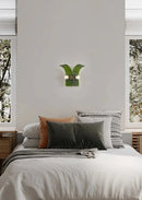 Letifly Lights & Decor - Verdant Curve Wall Sconce - Textured Glass Wall Sconce Curved Design Mid Century Modern Ambient Lighting