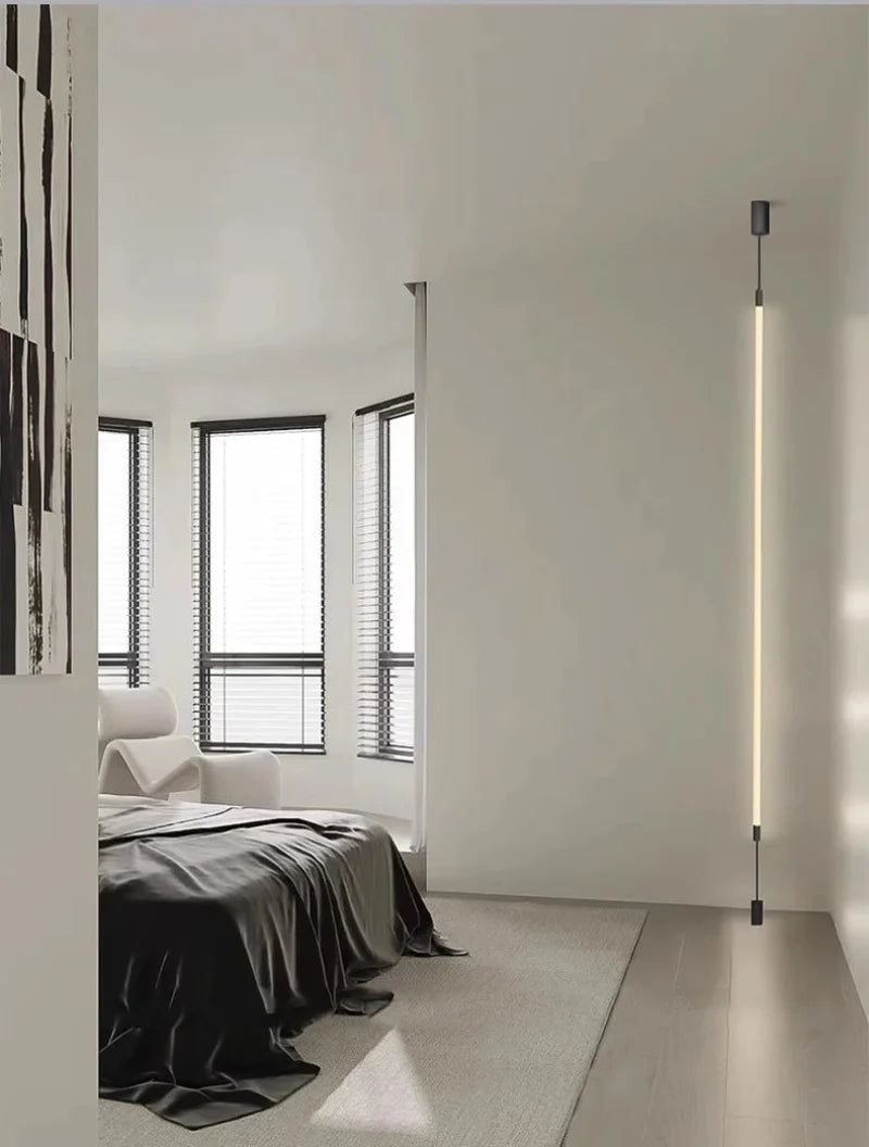 Modern LED Floor Lamp for Living Room Bedroom, Dimmable Standing Lamp with Remote Control, 3 Color Temperatures.-Letifly Lights and Decor