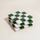 Pixel Checkered Tile Coasters