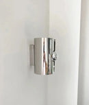 Letifly Lights & Decor - Chrome Nebula Sconce - Modern Chrome Wall Sconce Glass Orb Bauhaus Style Ambient Lighting