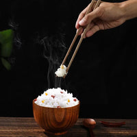 Letifly Lights & Decor - Timber Wooden Chopsticks - natural wood chopsticks set of 10 pairs