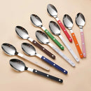 Letifly Lights & Decor - Harper 6pc Spoon Set - 304 stainless steel spoons with colorful handles for everyday dining and table settings