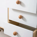 Ball Knob Drawer Pulls Natural Walnut / Ash / Beech Decor Ball Kitchen Cabinet Handles Simple Wooden Furniture Hardware-Letifly Lights and Decor