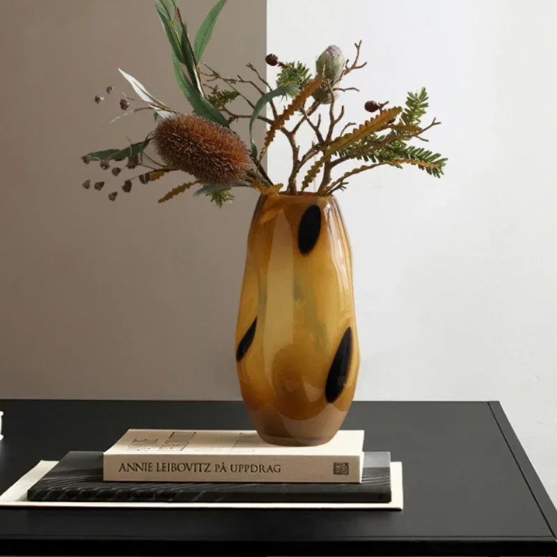 Amberfield Polka Vase