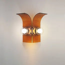 Letifly Lights & Decor - Verdant Curve Wall Sconce - Textured Glass Wall Sconce Curved Design Mid Century Modern Ambient Lighting