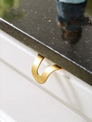 Brass Invisible Gold Handle Cabinet Door Knob Handle Desk Drawer Pulls Modern Knobs Furniture Hardware Kitchen Accessories-Letifly Lights and Decor