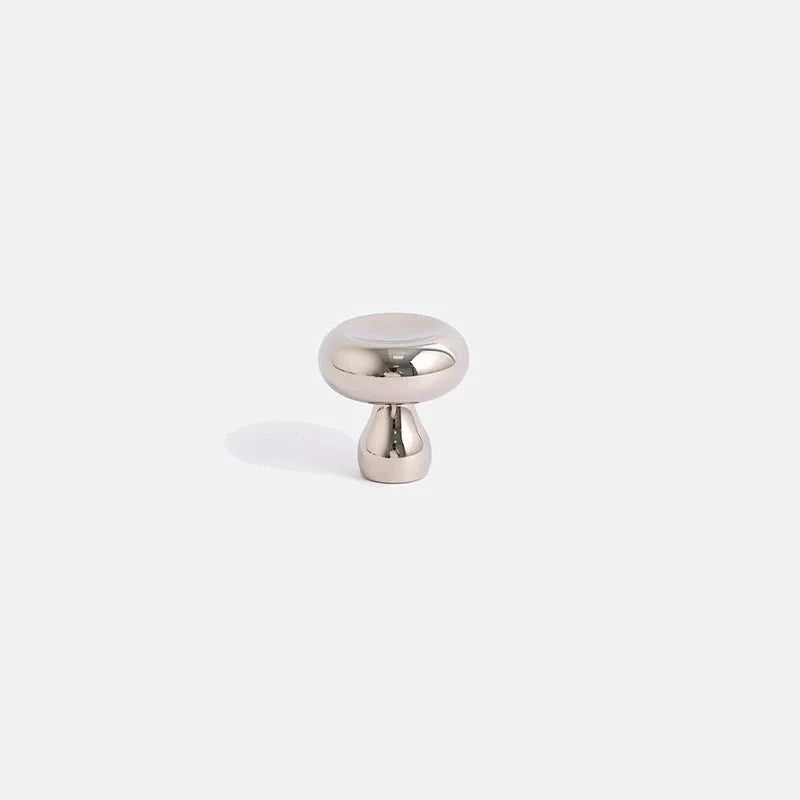 Tinyhob Brass Irregular Line Furniture Handles Bright Nicke Cupboard Wardrobe Dresser Drawer Cabinet Knobs T-Bar Decorative Knob-Letifly Lights and Decor