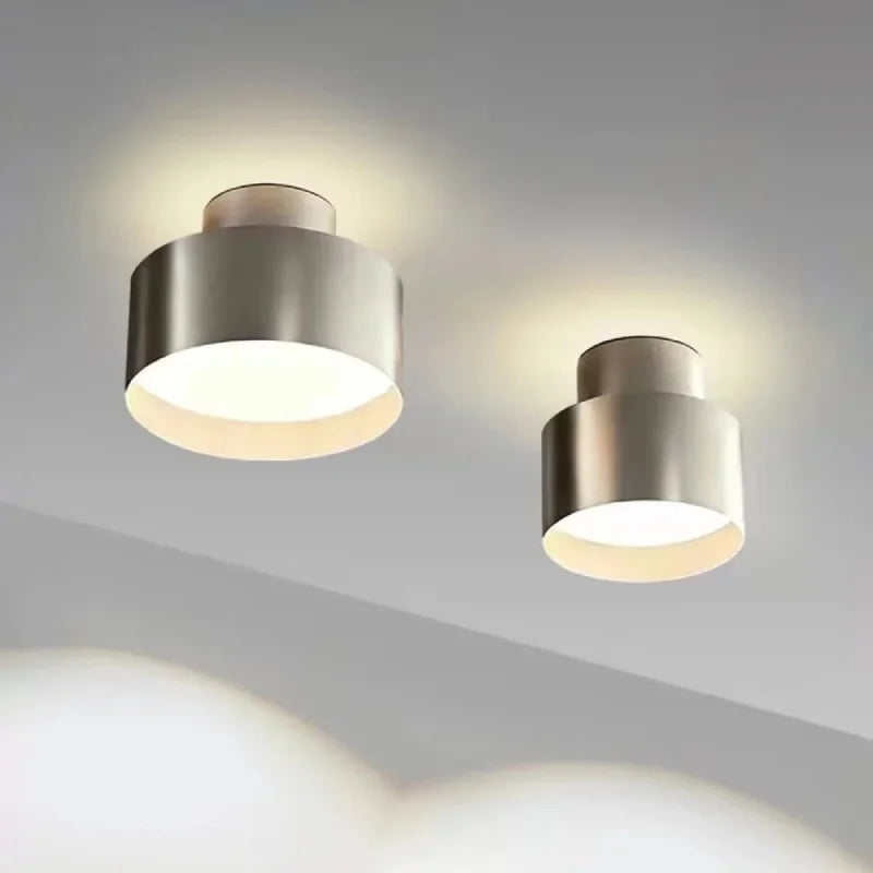 Bauhaus surface mounted tube light retro industrial style living room bedroom no master light modern anti glare aisle light-Letifly Lights and Decor