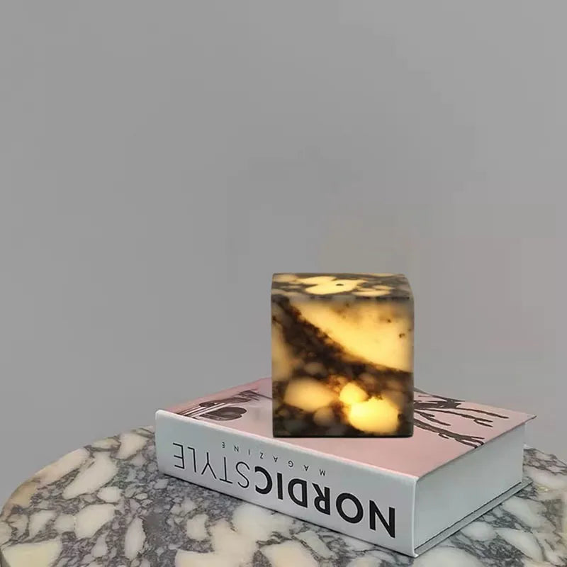 Luma Marble LED Glow Cube