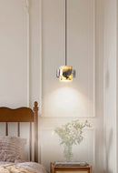 High-end Marble Pendant Lamp Natural Stone Bedroom Bedside Modern LED Luxury Chandelier Living Room Home Decor Hanging Lights-Letifly Lights and Decor