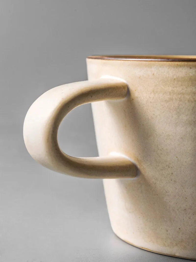 Stoneware Milk Tea Mug Set