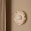 French medieval ceramic pub wall lamp, living room, bedroom, bedside aisle entrance background wall lamp-Letifly Lights and Decor