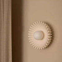 French medieval ceramic pub wall lamp, living room, bedroom, bedside aisle entrance background wall lamp-Letifly Lights and Decor