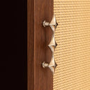 Letifly Lights & Decor - Nova Cabinet Pull - Solid Brass Cabinet Handle Polished Titanium Silver Star Pull Hardware