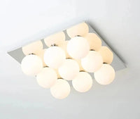 Bauhaus Nordic Italia Style Metals Led Celling Light Celling Lamp for Bedroom Living Room Office Indoor Home Decorative Fixture-Letifly Lights and Decor
