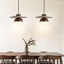 Scandinavian Modern Walnut Wood LED Pendant Light Creative for Bedroom Bedside Ambient Lighting Lamp Ceiling Light Led Lamp-Letifly Lights and Decor