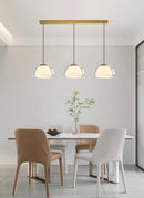 Danish Jelly Glass Lustre Pendant Lights Modern Simple Bedroom Bedside Hanging Lamp Living Room Glass Dining Room Home Decor-Letifly Lights and Decor