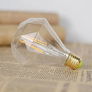 Vintage Edison Led Bulb G95 Dimaond 4W Led Filament 2700Kelvin Warmth Glow Specialty Decorative Light Bulb 110V 220V-Letifly Lights and Decor